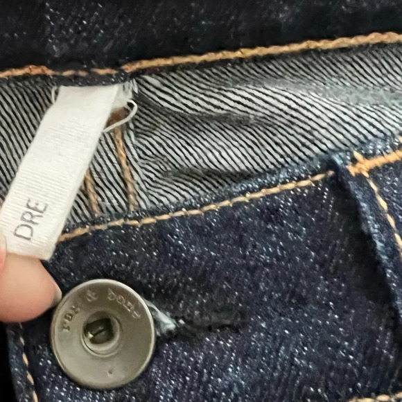 Rag & Bone Dre Slim Boyfriend Jeans Yesler Denim Casual Women’s 25 - Picture 7 of 12